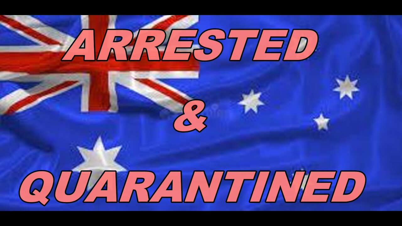 Australian aboriginals being scooped up and quarantined