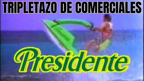 Tripletazo de Comerciales 54 : Cerveza PRESIDENTE (1991)