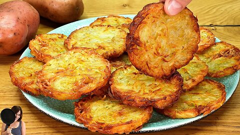 Just potatoes, and all the neighbors will ask for the recipe! They are so delicious! 2 ASMR recipes