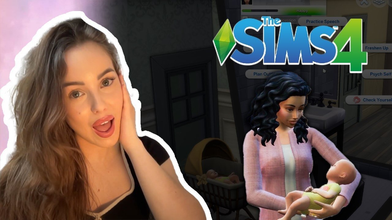 ASMR Sims 4 Gameplay | Unexpected Science Baby with Her Friend 👶🧬 Soft Spoken