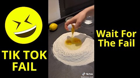 Tiktok Cooking Fail - Wait for It! 😂