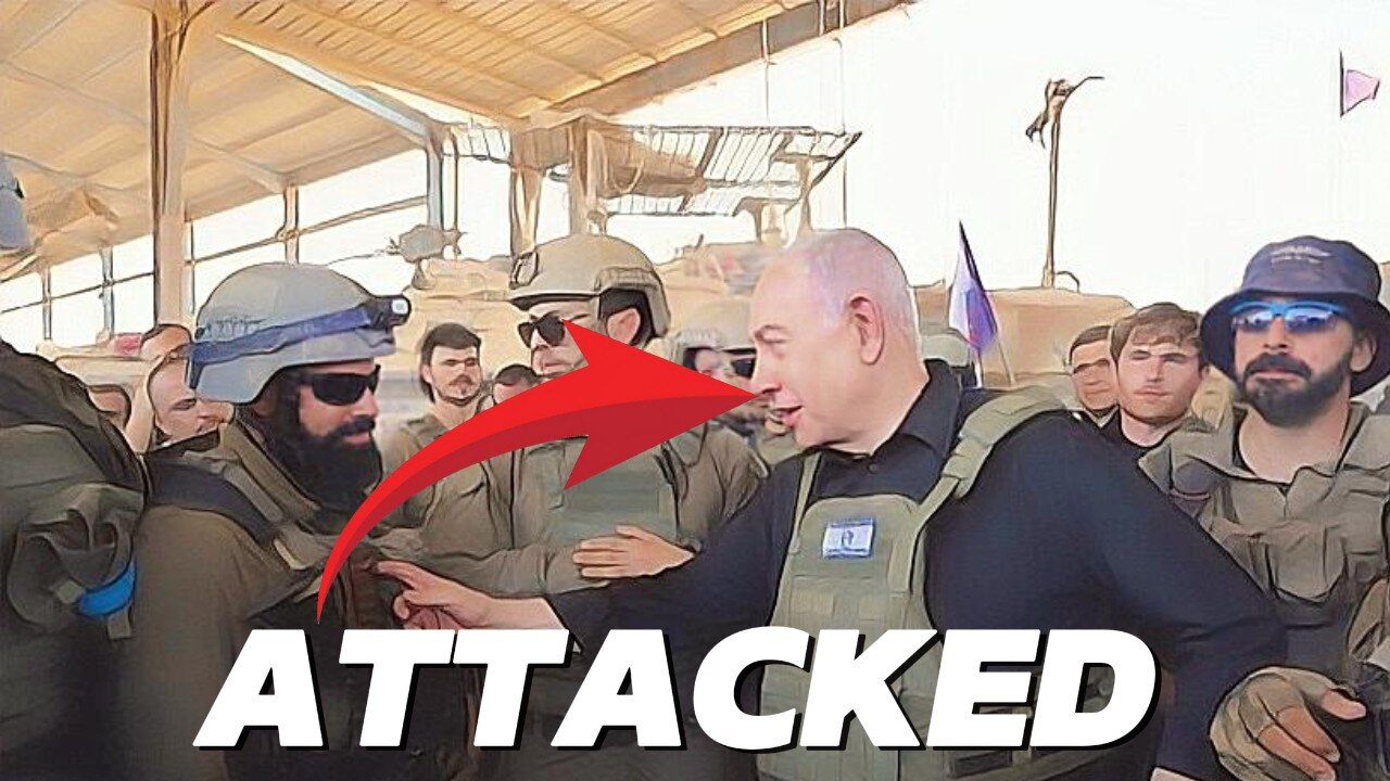 Israeli soldiers attack Netanyahu