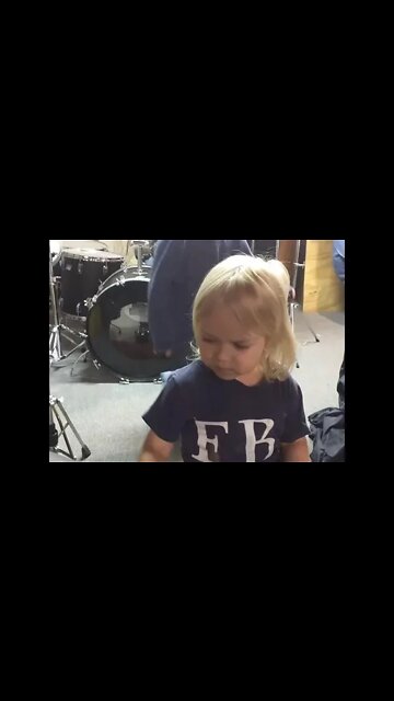 Kids drumming