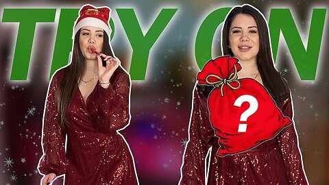 Try On: Making Christmas Dresses Really Beautiful