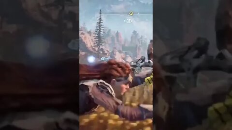 Máquina carapaça duro na queda, Horizon Zero Dawn, #shorts, #shortsgamersx