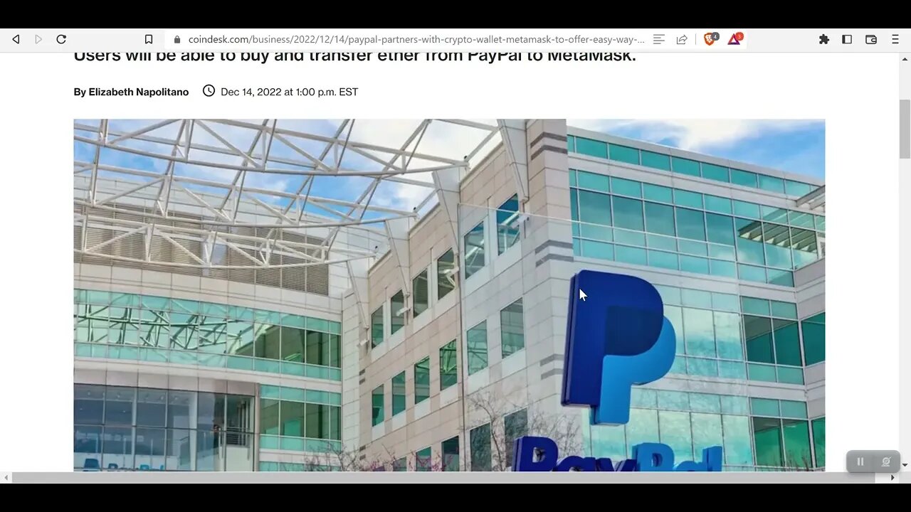 Is The Paypal Metamask Deal Bad For Crypto?
