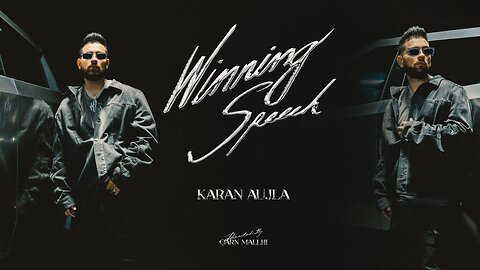 Winning Speech (Music Video) Karan Aujla | Mxrci | Latest Punjabi
