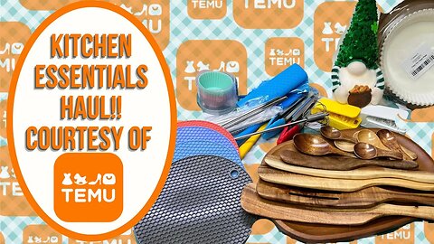 KITCHEN ESSENTIALS HAUL FROM TEMU!!