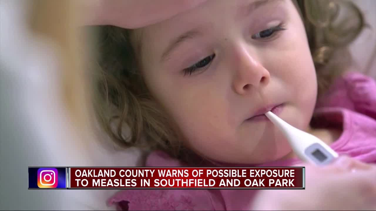 Case of travel-related measles confirmed in Oakland County