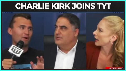 Charlie Kirk Tries To Make The Case For Trump To Cenk, Ana