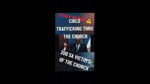 🚨Child Trafficking Through The Church 🚨 200+ Victims Of The Church 🚨Lawyer: 3200+ Claims🚨