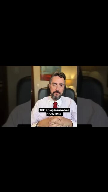 O TSE age sem serenidade. É um desserviço ao processo eleitoral.