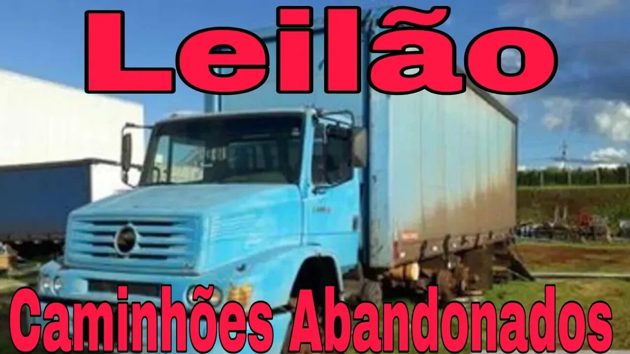 Ep.16 🚚 Leilão de Caminhões Abandonados