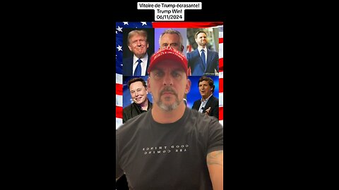 Victoire de Trump écrasante! 06/11/2024