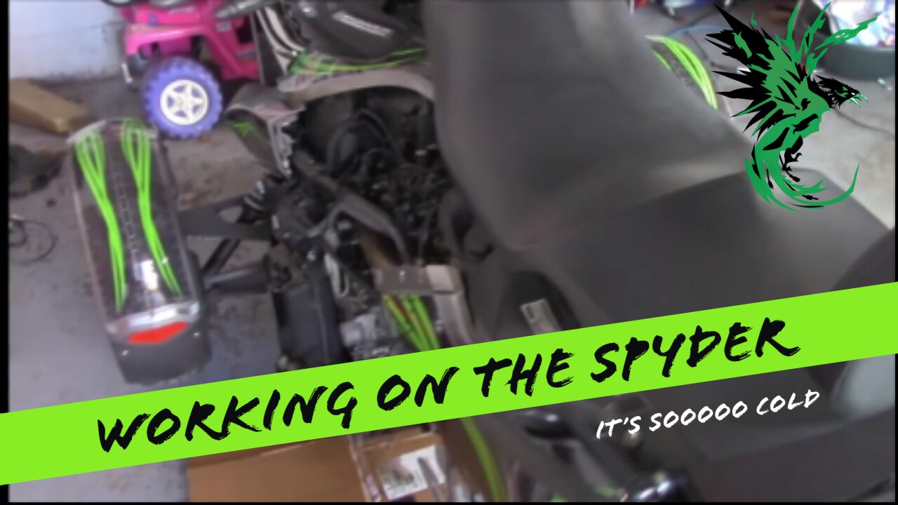 Can Am Spyder Exhaust Install