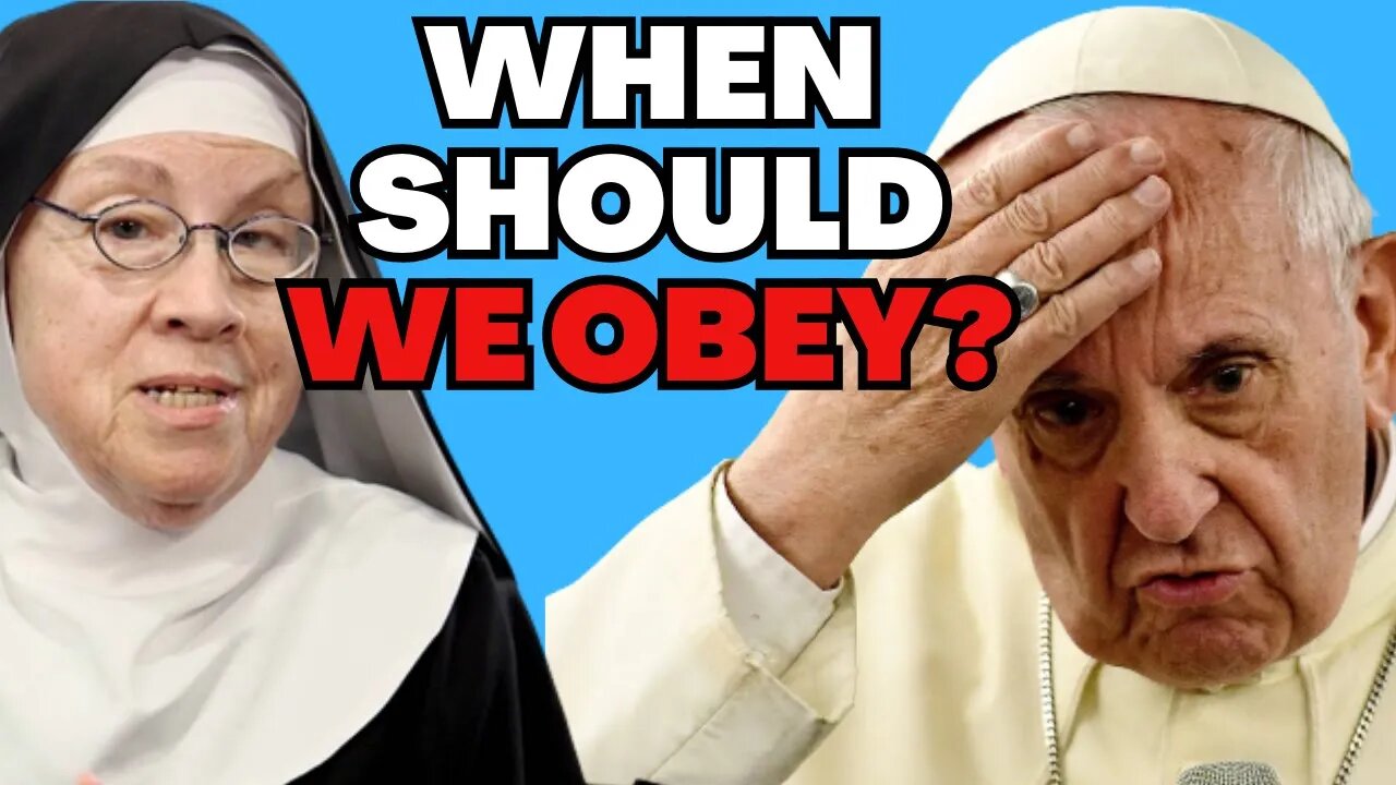 Mother Miriam: When Should We OBEY Pope, Bishops?