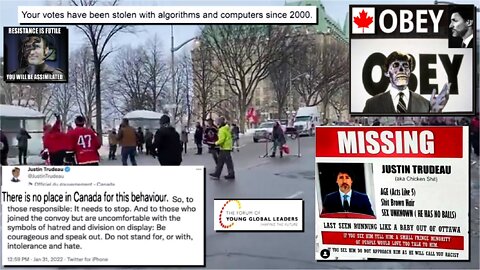 Trudeau - Truckers in Ottawa hateful and violent (please see description for links and related info)