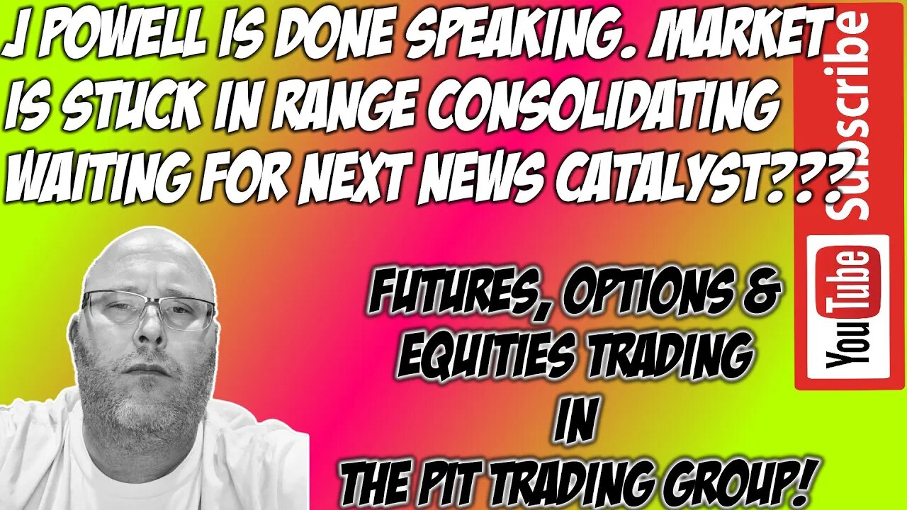 Consolidating ES E mini S&P500 NQ NASDAQ 100 Premarket Trade Plan The Pit Futures Trading