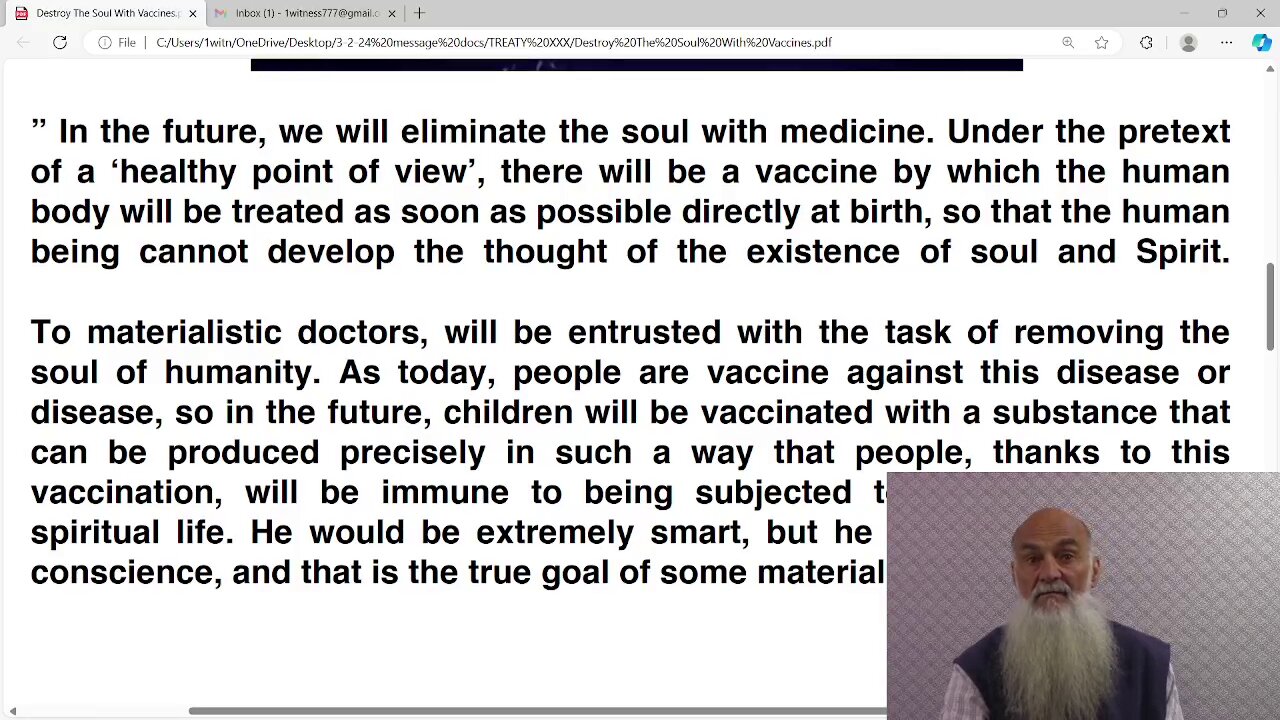 WORLD HEALTH ORGANIZATION's AGENDA for SATAN's Kingdoms