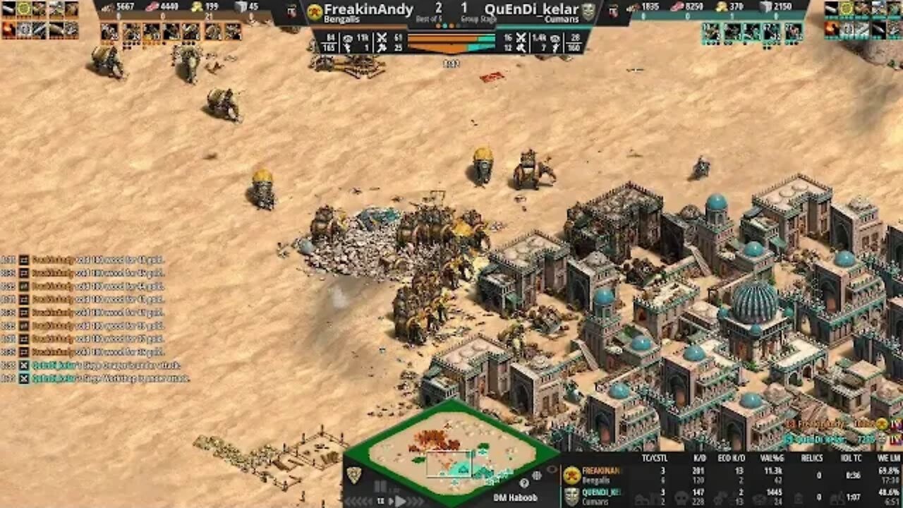 Bengalis might be broken in Death Match! DMWC 5 FreakinAndy vs QuEnDi_kelar G4