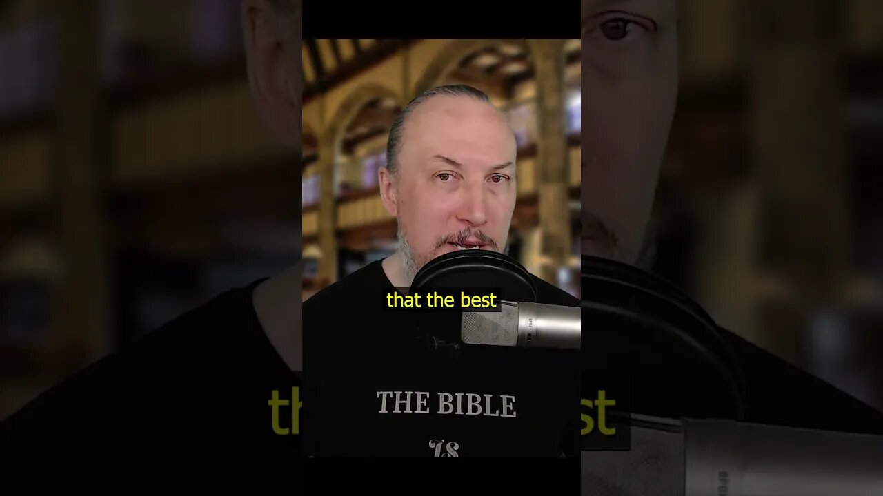 Don't read the Scripture with Tunnel Vision