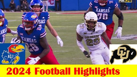 #16 Colorado vs Kansas Football Game Highlights 11 23 2024