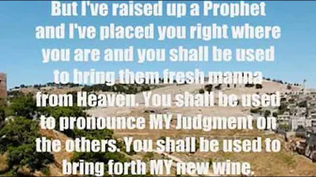 Prophecy 94 - I, YAHUVEH, Say, Do Not Underestimate MY Anger for it's Been Building Up as a Raging Inferno. YAHUSHUA'S Bride (144,000) is in Gaza, Lebanon, Iraq, China!