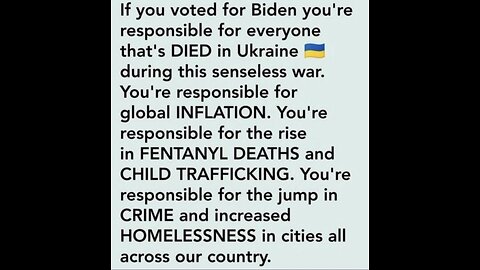 Trump Say liberal satanic democrat zombie joe Biden Made Ukraine War WORSE, Says He Will END The War