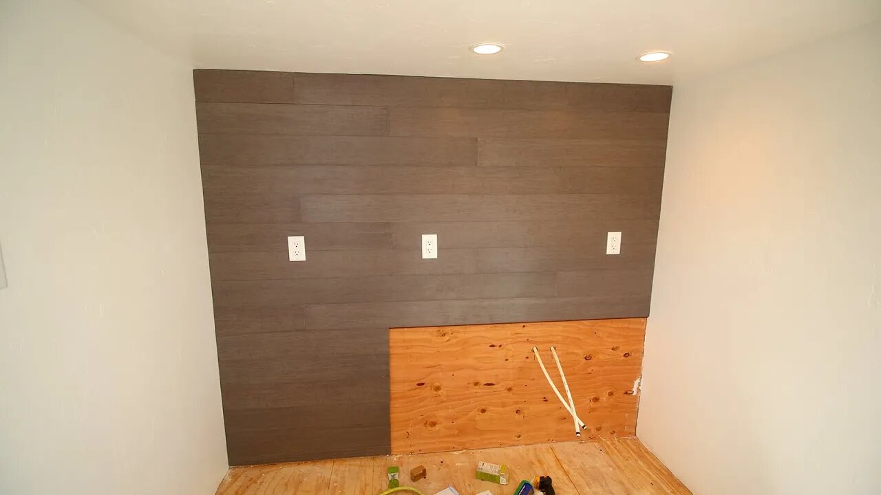 Unique Tiny House Accent Wall