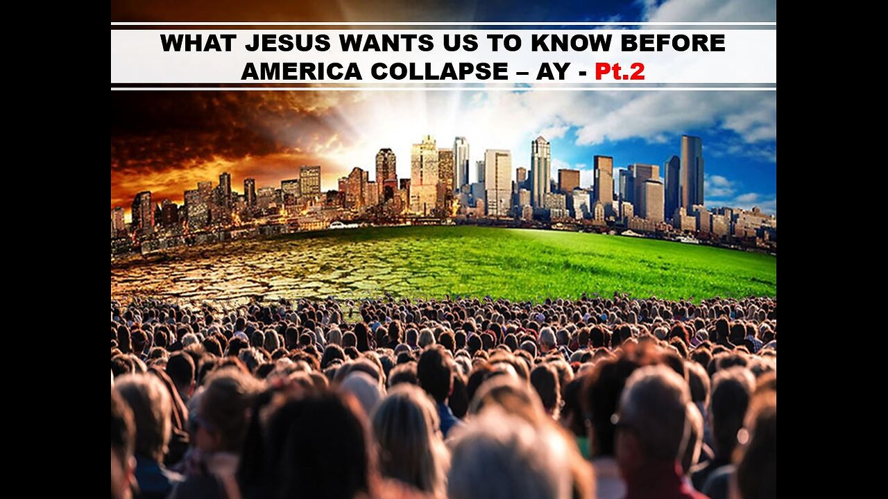01-06-24 WHAT JESUS WANTS US TO KNOW BEFORE AMERICA COLLAPSE Pt.2 - AY - By Evangelist Benton C.