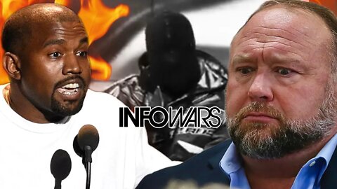 Alex Jones OVERWHELMED as Kanye West Takes Over Info Wars During INSANE Interview