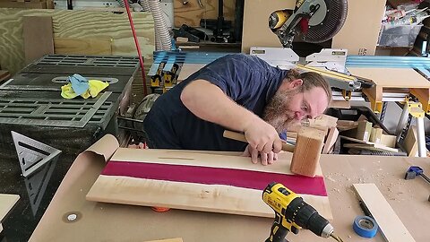 Making a Computer River Table end to end (adjustable table)