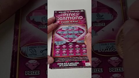 New Pink Diamond Scratch Off Lottery Ticket Test!