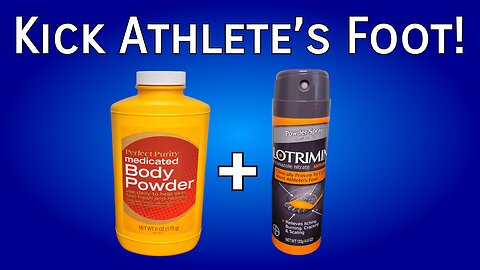 Kick Athlete's Foot #athletesfoot #feet #foothealth #shoes #powder #spray
