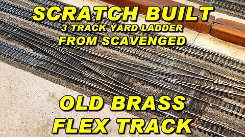 Yard Ladder from Old Brass Flex Track
