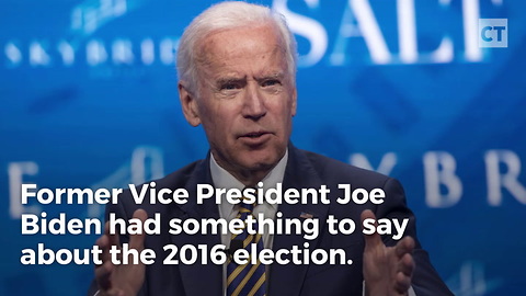 Biden Turns on Clinton