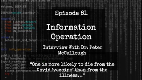 IO Episode 81 - Interview with Dr. Peter McCullough