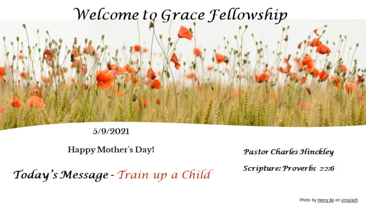 Mother's Day 2021 - Train Up a Child