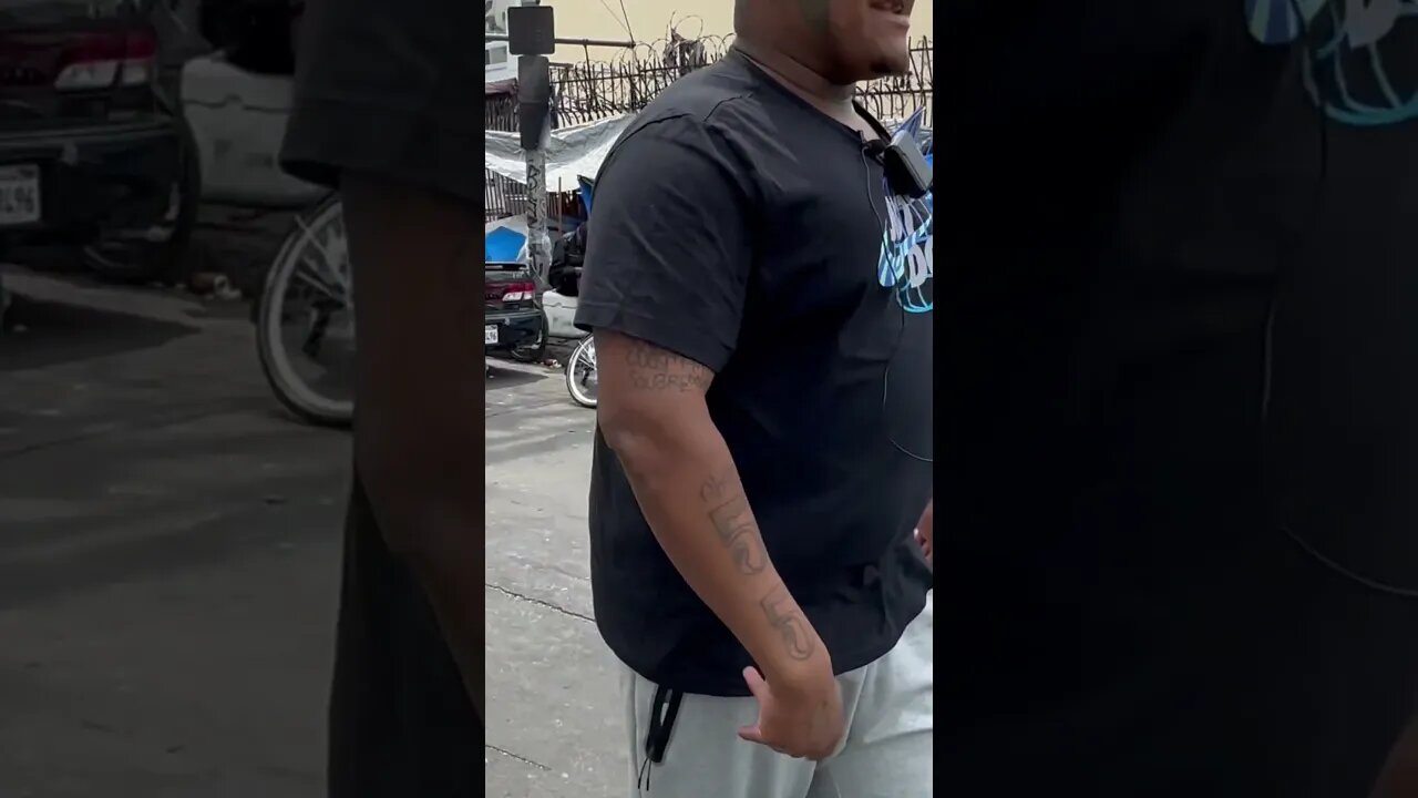 Crip Mac Harassed by Police on Skid Row @cmacdaloc @Itzmilktv