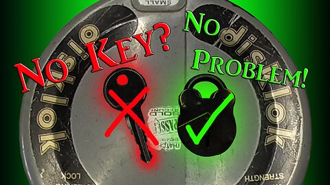DISKLOK What to do if lose your keys - Steering Wheel Security Device Anti Theft
