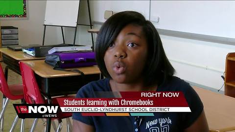 FUTURE OF LEARNING: Laptops for all at Memorial Junior High School