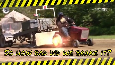 What went boom in Plan B's Transaxle? #tractorpulling #cubcadet