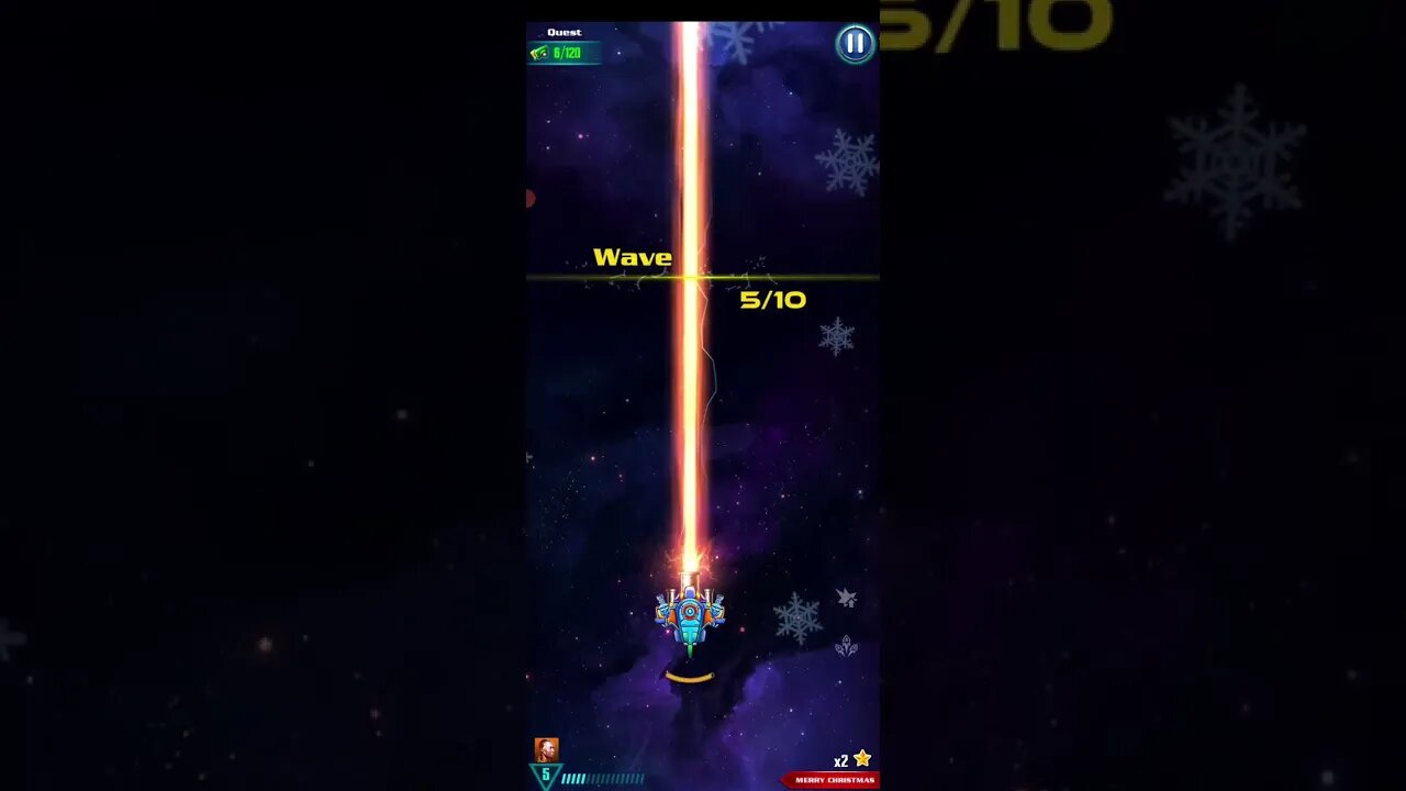 Galaxy Attack Alien Shooter - Merry Christmas - Happy New Year 2023 Event - Level 12 of 20