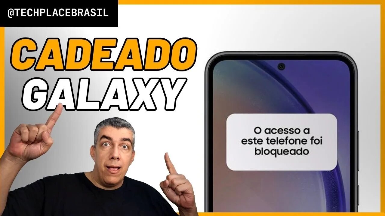 Cadeado GALAXY Bloqueia TUDO em SEGUNDOS!