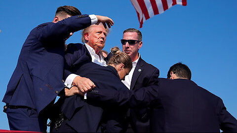 BREAKING: TRUMP SHOT IN THE EAR By Sniper at Rally. HE IS OK. Rushed Off By Secret Service 1 hour ago