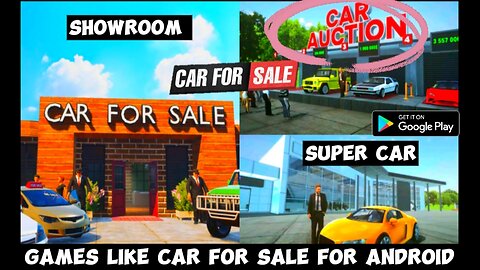 TOP 5 Car Dealerships Games like Car for Sale Simulator for Android (2023)