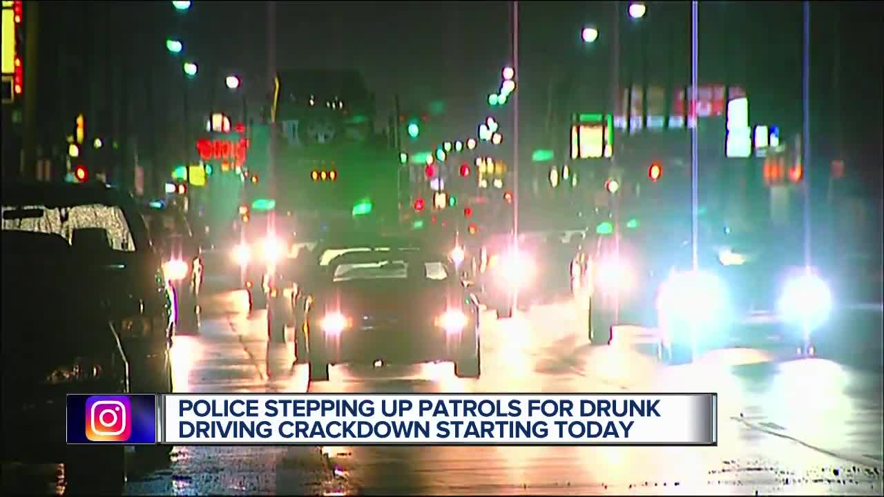 Police stepping up patrols for impaired driving crackdown starting today