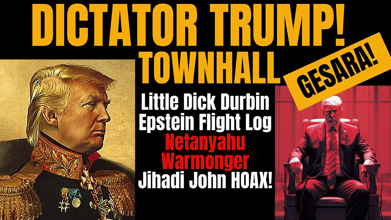 Dictator Trump Townhall - Gesara Amos 9 12-7-23