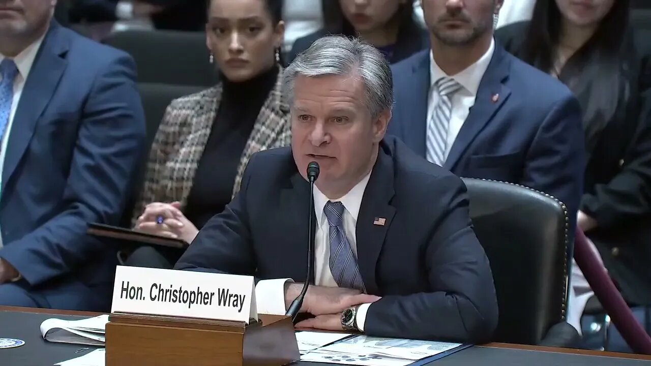 FBI Director Chris Wray Admits He's "Concerned" About Terrorism Threat At Open Southern Border