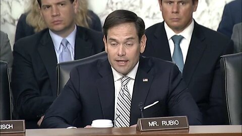Rubio questions Attorney General Sessions about FBI Director Comey and Russian intelligence